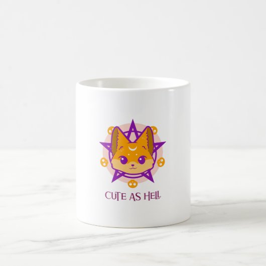 Schattig als de pest vos koffiemok (Center)