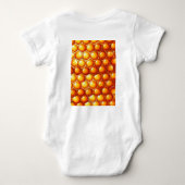 Schattig als een bij | Honingbij Baby Jongen Romper (Achterkant)
