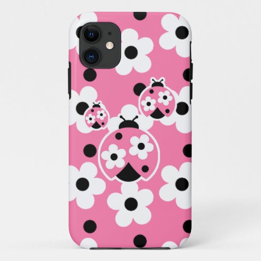 Schattig Als Een Bug (Roze) Case-Mate iPhone Case (Achterkant)