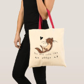 schattig als een otter tote bag (Voorkant (product))