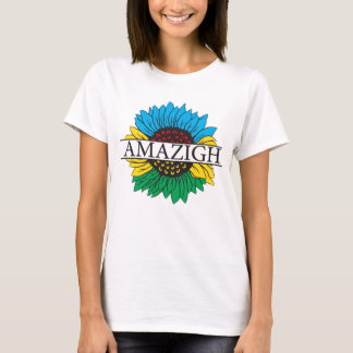 schattig amazigh yaz symbool - met amazoolzonneblo t-shirt