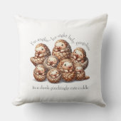 Schattig Anglin' voor 8 Schattigee Knuffelschubdie Kussen (Voorkant)