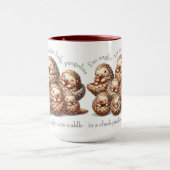 Schattig Anglin' voor 8 Schattigee Knuffelschubdie Mok (Midden)