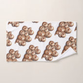 Schattig Anglin' voor Schattigee Knuffelschubdiere Bad Handdoek (Handdoek)