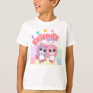 Schattig Animal Frienz: Friends Forever T-shirt