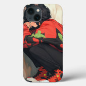 Schattig anime catgirl Case-Mate iPhone case (Achterkant)