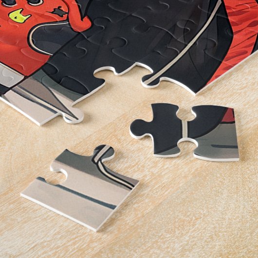 Schattig anime catgirl legpuzzel (Zijkant)