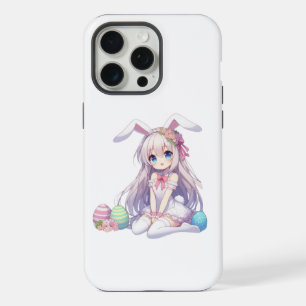 schattig anime konijn Pasen iPhone 15 Pro Max Case