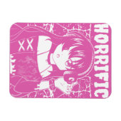 Schattig anime meisje magneet (Horizontaal)