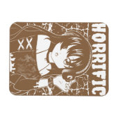 Schattig anime meisje magneet (Horizontaal)