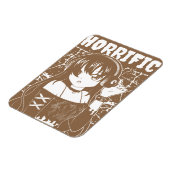 Schattig anime meisje magneet (Linkerzijde)