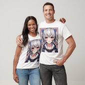 schattig anime meisje t-shirt (Unisex)