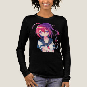 Schattig anime meisje 🤩 Tri-Blend shirt
