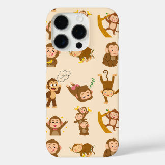 Schattig Apenpatroon Hoesje – Aardige Aap D
