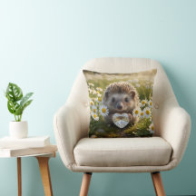 Schattig april egeltje met diamanten hart