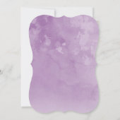 Schattig aquarel pauw baby shower kaart (Achterkant)