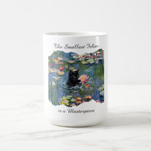 Schattig Artistiek Katje Is Een Meesterwerk Kat Koffiemok