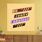 schattig attrac weggehaald door het prachtige lich canvas afdruk (Insitu (Woonkamer))