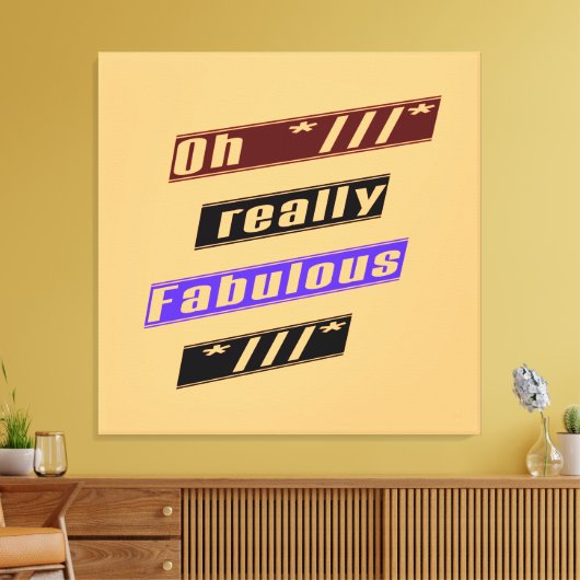 schattig attrac weggehaald door het prachtige lich canvas afdruk (Insitu (Woonkamer))