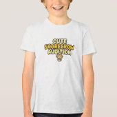 Schattig Audition van Vogelverschrikker - Schatti Tri-Blend Shirt (Voorkant)