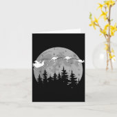 Schattig Australië Kangoeroe Kerstman slee Austral Kaart (Gele Bloem)