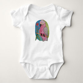 Schattig Australisch baby dier Galah op baby rompe Romper