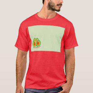 schattig avocado-masker t-shirt