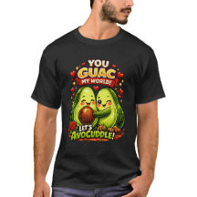 Schattig Avocado Valentijnsdag Liefdesontwerp, kaw