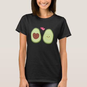 Schattig Avocadopaar verliefd, Mijn andere helft T-shirt