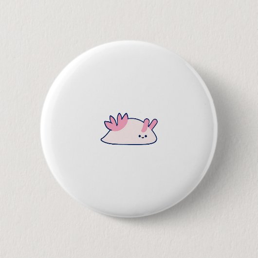 Schattig Axolotl Cartoon Karakter Ronde Button 5,7 Cm (Voorkant)