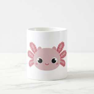 Schattig Axolotl Gezicht Koffiemok
