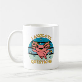 Schattig Axolotl-spreekwoord I Axolotl-vragen Ontw Koffiemok