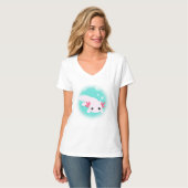 Schattig Axolotl T-shirt (Voorkant volledig)