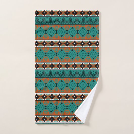 schattig aztec patroon decor badhanddoek set bad handdoek (Handdoek)