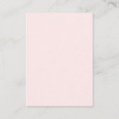 Schattig Baby Baby shower Book for Baby Informatiekaartje (Achterkant)