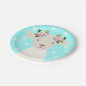 Schattig Baby Boho Chic Paaslam Papieren Bordje (Gekanteld)