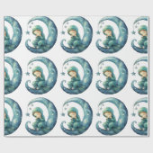 Schattig baby boy inpakpapier (Vlak)