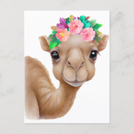 Schattig Baby Camel Briefkaart