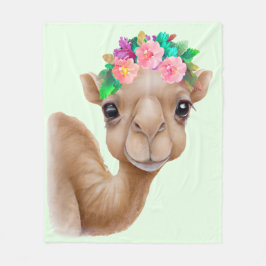 Schattig Baby Camel Fleece Deken