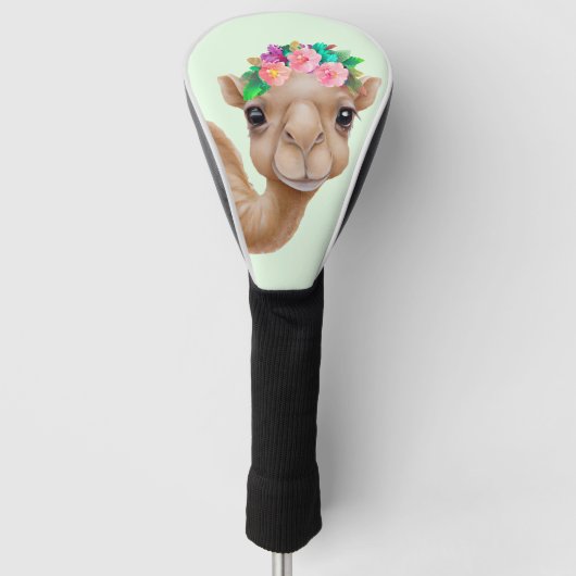 Schattig Baby Camel Golfheadcover (Voorkant)