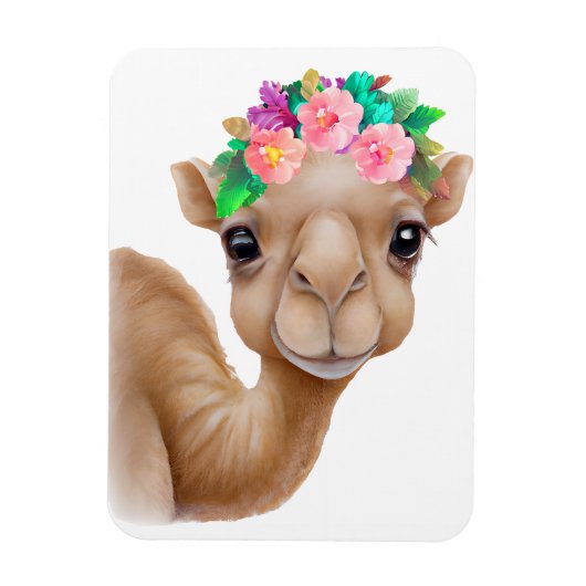 Schattig Baby Camel Magneet (Verticaal)