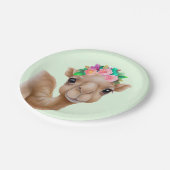 Schattig Baby Camel Papieren Bordje (Gekanteld)