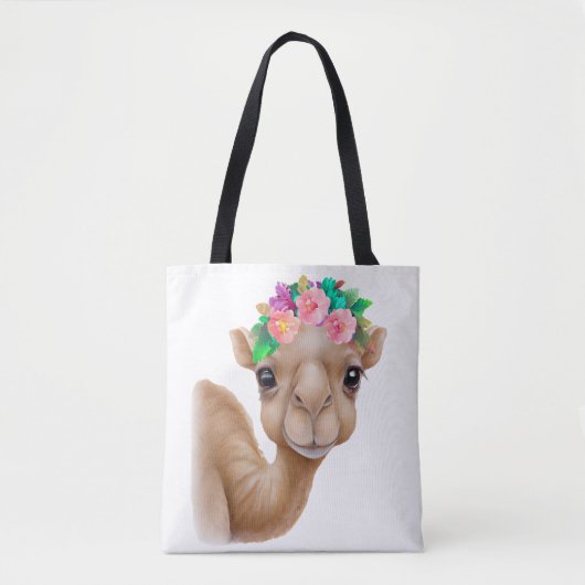 Schattig Baby Camel Tote Bag (Voorkant)