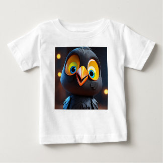 Schattig Baby Crow T-shirt