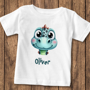 Schattig Baby Dino Gezicht