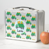 Schattig baby dinosaurus eierafval vrachtwagen Ter (In situ)