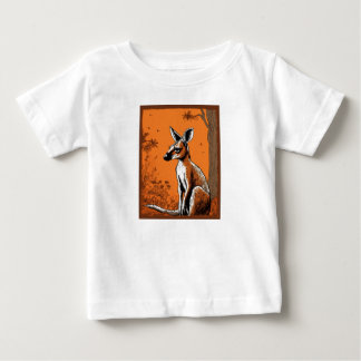 Schattig Baby Fine Jersey T-shirt met Schattigee K