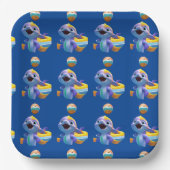 schattig baby haai papier Bord (Voorkant)