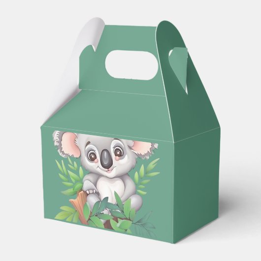 Schattig Baby Koala Beer Bedankdoosjes (Achterkant)