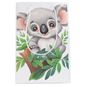 Schattig Baby Koala Beer Medium Cadeauzakje (Voorkant)